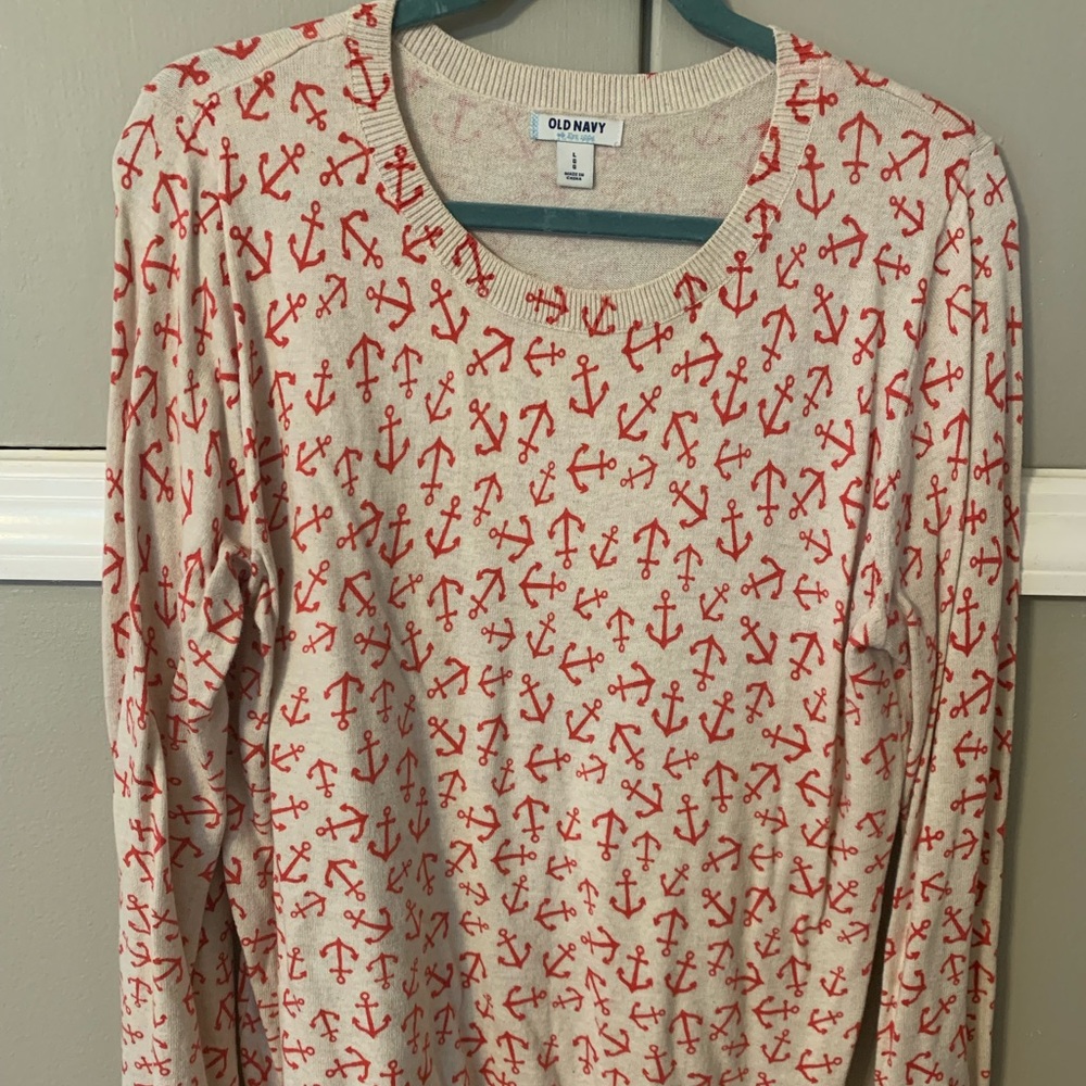 OLD NAVY anchor sweater ⚓️